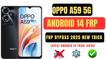 Oppo A59 5G Android 14 Frp Bypass | IntentResolver Keeps Stopping Fix 2025