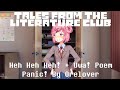 Tales from the literature club  heh heh heh  uwa poem panic  a natsuki bonetrousle  orelover