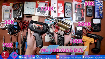 Mỏ hàn xung weller Đức, đồng hồ vạn năng Nhật, mỏ hàn Nhật bãi giá từ 70k