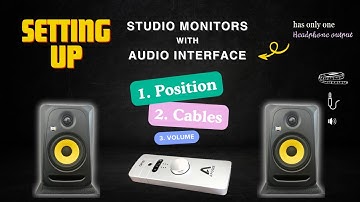 Connecting Studio Monitors To An Audio Interface: Step-by-step Guide #howtovideo #musicproduction