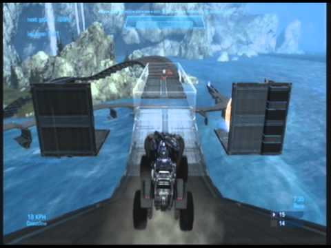 Halo Reach forge map #10 Free Fall