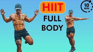10 Minutes HIIT Fat Burning Exercises At Home Every Day.
