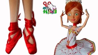 ПУАНТЫ БАЛЕРИНЫ ДЛЯ КУКОЛ Monster High, Barbie / Muza Rukodeliya 🌺 ПУАНТЫ БАЛЕРИНЫ ДЛЯ КУКОЛ Monster High, Barbie / Muza Rukodeliya 🌺