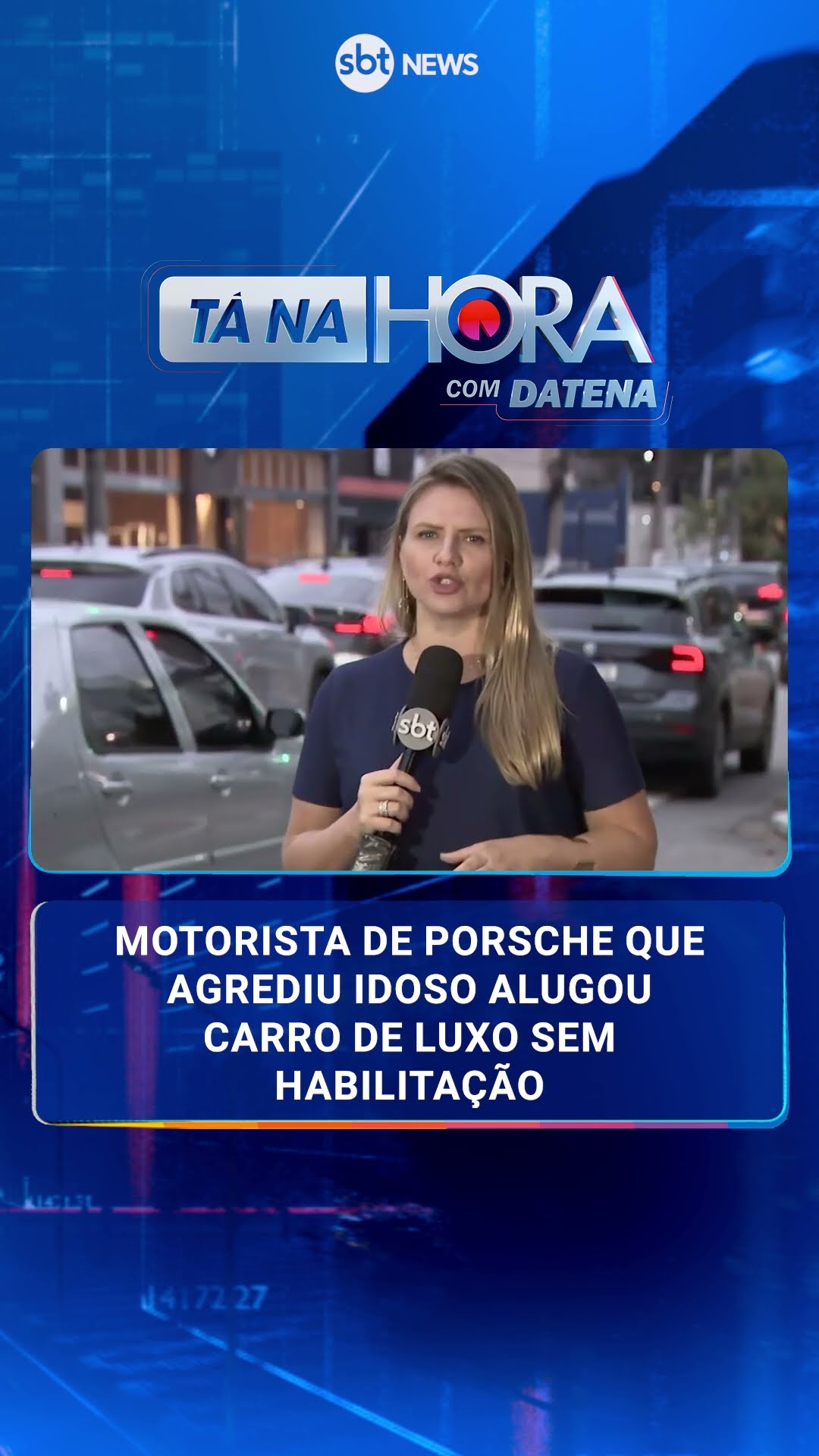 Motorista de porsche que agrediu idoso alugou carro de luxo sem habilitação