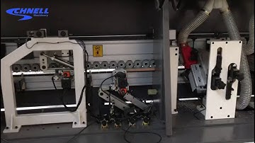 Schnell Automatic (Copying tracing) Edge Banding Machine 468 Working show & Edge effect 2