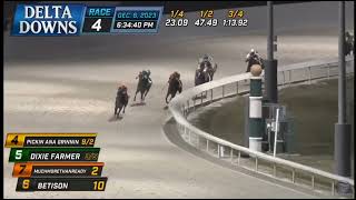 MUCHMORETHANREADY (#7) Scored the Allowance Win Tonight at Delta Downs - December 6, 2023