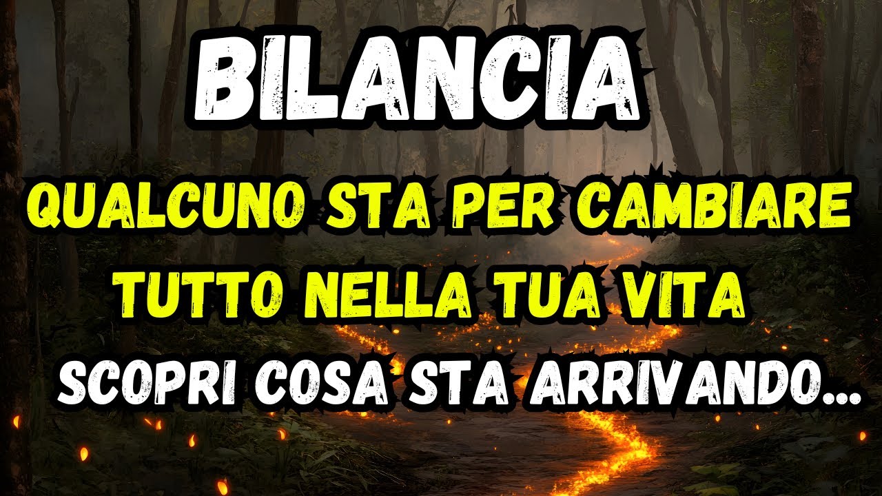 ♎BILANCIA, QUALCOSA DI IMMENSO STA PER COLPIRE LA TUA VITA: PREPARATI ALLA SVOLTA