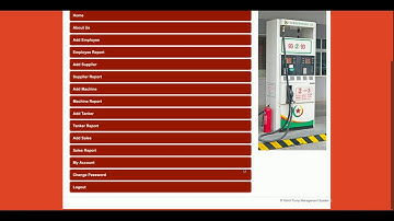 Petrol Pump Management System | PHP and MySQL Project Source Code | PHP MySQL CRUD Project