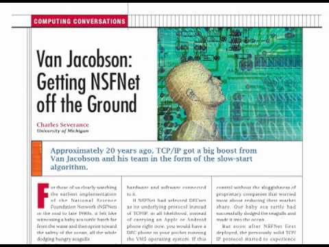 Computing Conversations: Van Jacobson—Getting NSFnet off the Ground