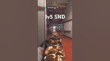 Crazy 1v5 clutch on SND!! #gaming #viral #cod #xbox #mw3 #shorts #short #mw #mw2 #fyp #daily #fypシ