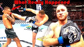 KNOCKOUT!!! What Really Happened (Dustin Poirier vs Justin Gaethje 2)