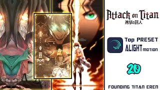 JEDAG JEDUG ANIME [] FOUNDING TITAN EREN [] EDITOR BERKELAS