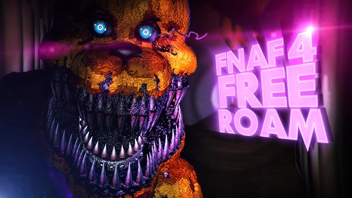 Este free roam de FNAF é ASSUSTADOR!!!