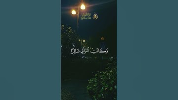 نِّي خِفۡتُ ٱلۡمَوَٰلِيَ مِن وَرَآءِي | سورة مريم | الشيخ محمد صديق المنشاوي