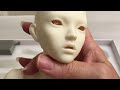 Ball jointed doll unboxing  fanff 60 model body hai by fan studio purchased from moonlight bjd