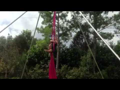 Briana - Aerial Silks Routine