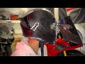 My New Carbon Fiber Helmet & Motovlog Setup (Scorpion EXO-R1 AIR)