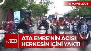 Ata Emre'nin Bıçaklanarak Hayatını Kaybetmesi Sonrası Motokuryeler Eylem Yaptı | TV100 Ana Haber