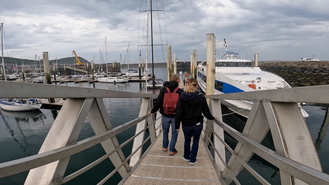4K Ferry Ride From Dielette 🇫🇷 To Alderney 🇬🇬 - YouTube