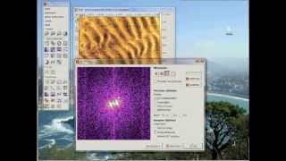 2D FFT: Fourier Transformation and Filtering of AFM image with Gwyddion - Tutorial Part 7/9 screenshot 4