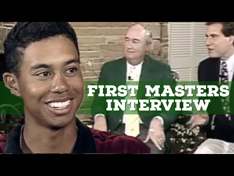 Tiger Woods 1995 Masters Interview