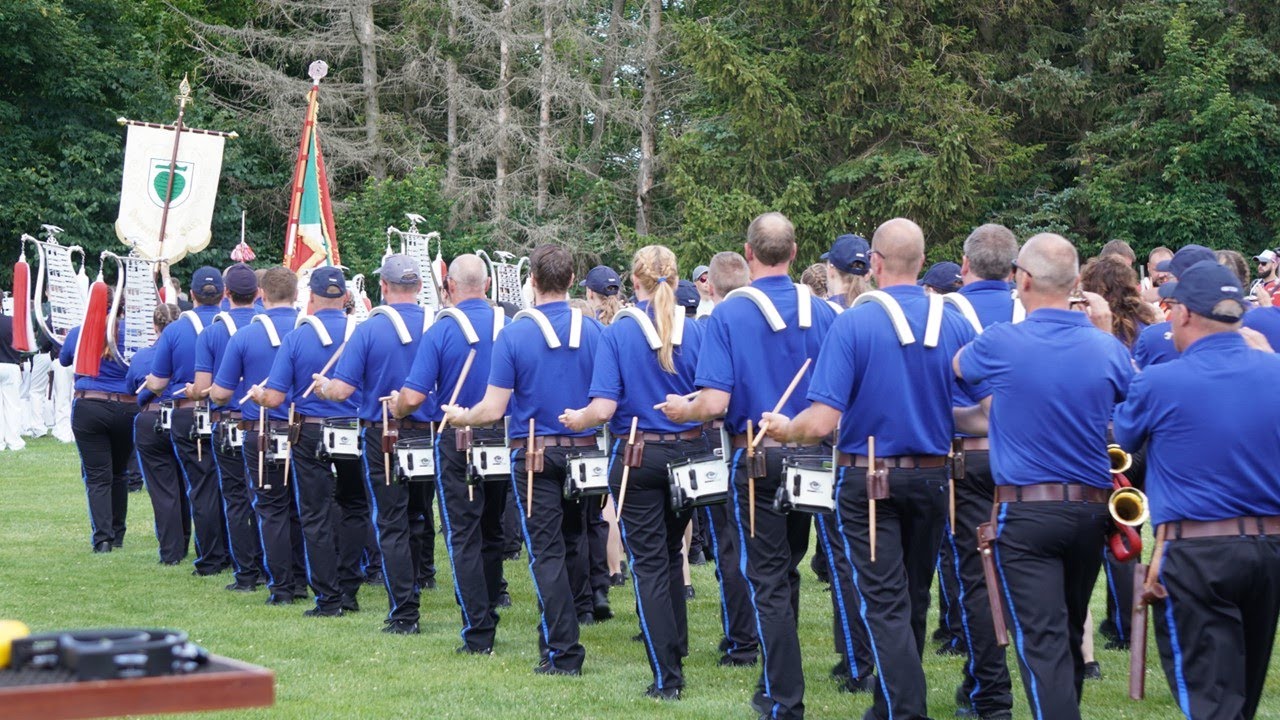 LM der Spielleute Sachsen-Anhalt 2022 in Hasselfelde ǀ Einmarsch der Vereine