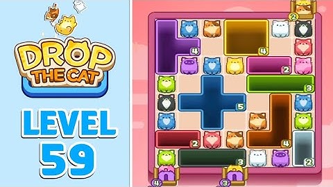 Drop The Cat Level 59 Walkthrough Solution