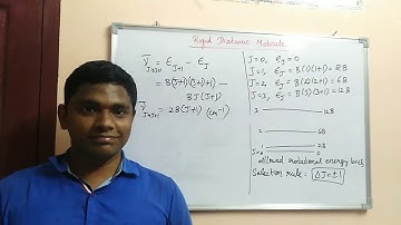 Microwave spectroscopy - rotational spectrum of a rigid diatomic molecule