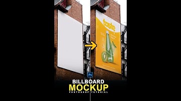 Billboard Mockup Tutorial in Photoshop | Photoshop Tricks 2025