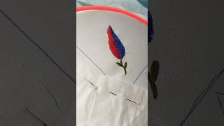 Leaf Embroidery Design..... #easy #shorts #ytshorts