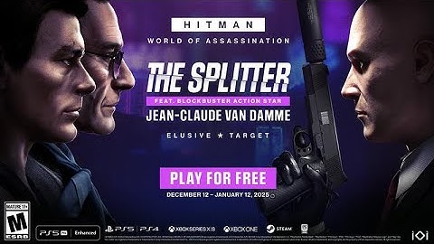 HITMAN World of Assassination - The Splitter  (featuring @JCVDWorld ) Mission Reveal