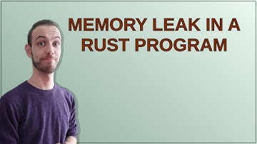 Memory Leak in a Rust Program
