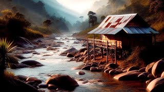 Fall Asleep Quickly with a Sudden Thunderstorm & Heavy Rain Sounds on a Corrugated Iron Roof House