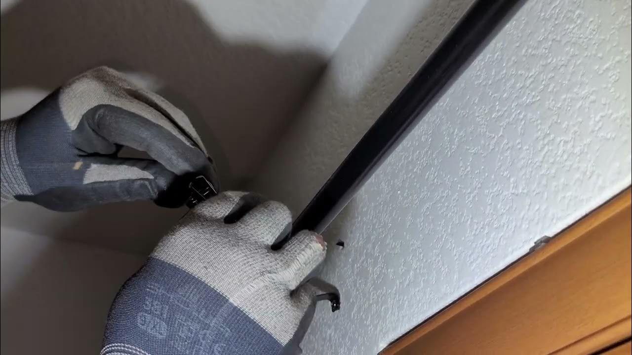 How to fix a drywall anchor hole that was drilled too big and the