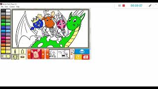 Playing Nick Jr. Coloring Book on Flashpoint