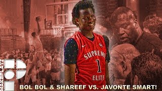 Shaq Watches as Bol Bol \& Shareef O'Neal Face Off Against Javonte Smart!