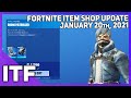 Fortnite Item Shop IMPORTANT UPDATE! + *RARE* SNOW PATROLLER IS BACK! [January 20th, 2021]