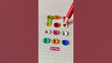 Vẽ một đường nối số từ 1 đến 13 #drawing #line #maths #quiz #shorts