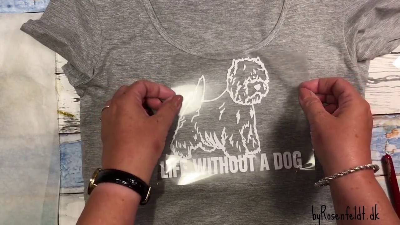 dine T-Shirt Transfer folie - YouTube