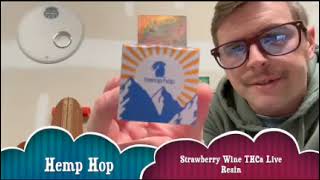 Hemp Hop - Strawberry Wine THCA Live Resin Review 🍓😮‍💨