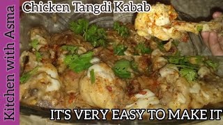 Chicken Tangdi Kabab Italian Restaurant Style Recipe On Pan /Murgh Tangdi Kabab By #kitchenwithasma
