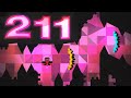 【4K】 "211" by SrGuillester & more (Extreme Demon) | Geometry Dash 2.11
