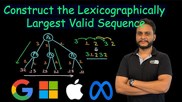 Construct the Lexicographically Largest Valid Sequence | Leetcode 1718