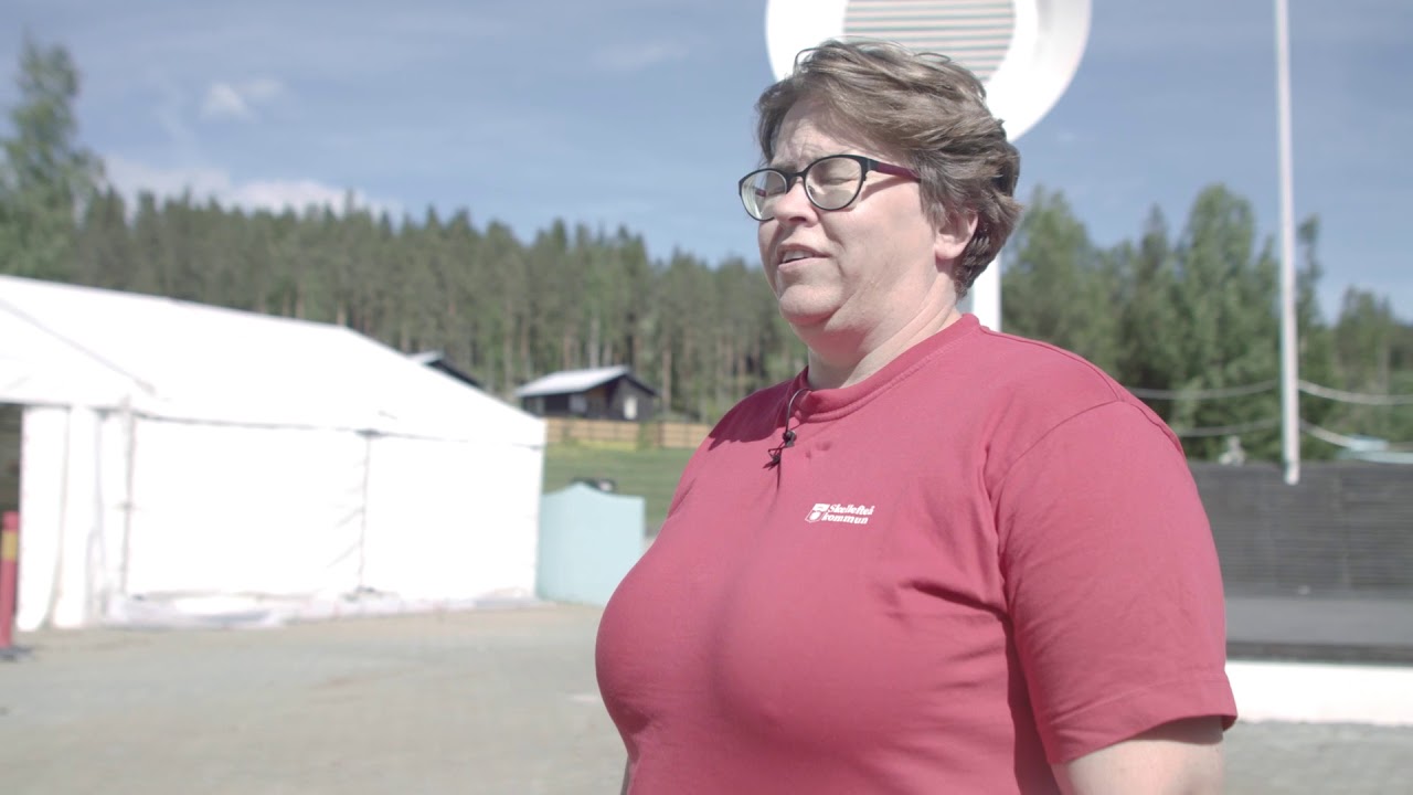 Helena - Driftstekniker på Skellefteå kommun