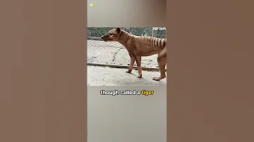 Rare Footage Of Tasmanian Tiger 
