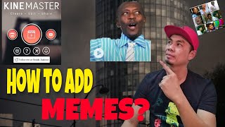 HOW TO PUT MEMES/FUNNY CLIPS IN  YOUTUBE VIDEOS USING KINEMASTER..(TAGALOG TUTORIAL) screenshot 5