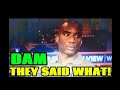 🆕Charlamagne tha God roast the president. Trump responds I react and respond to both