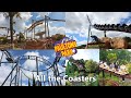 Paultons Park - All the Coasters in 4K