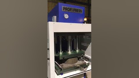 PPCM-100 100 Ton C Frame Press Approach Speed Demonstration
