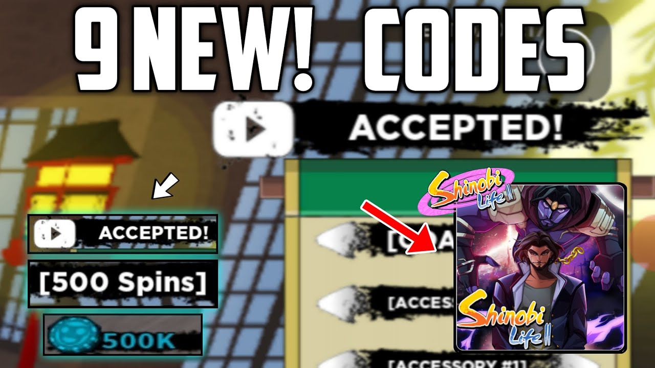 2 NEW SPINS and RYO CODE in Shindo Life (Shinobi Life 2)[ ROBLOX ] 